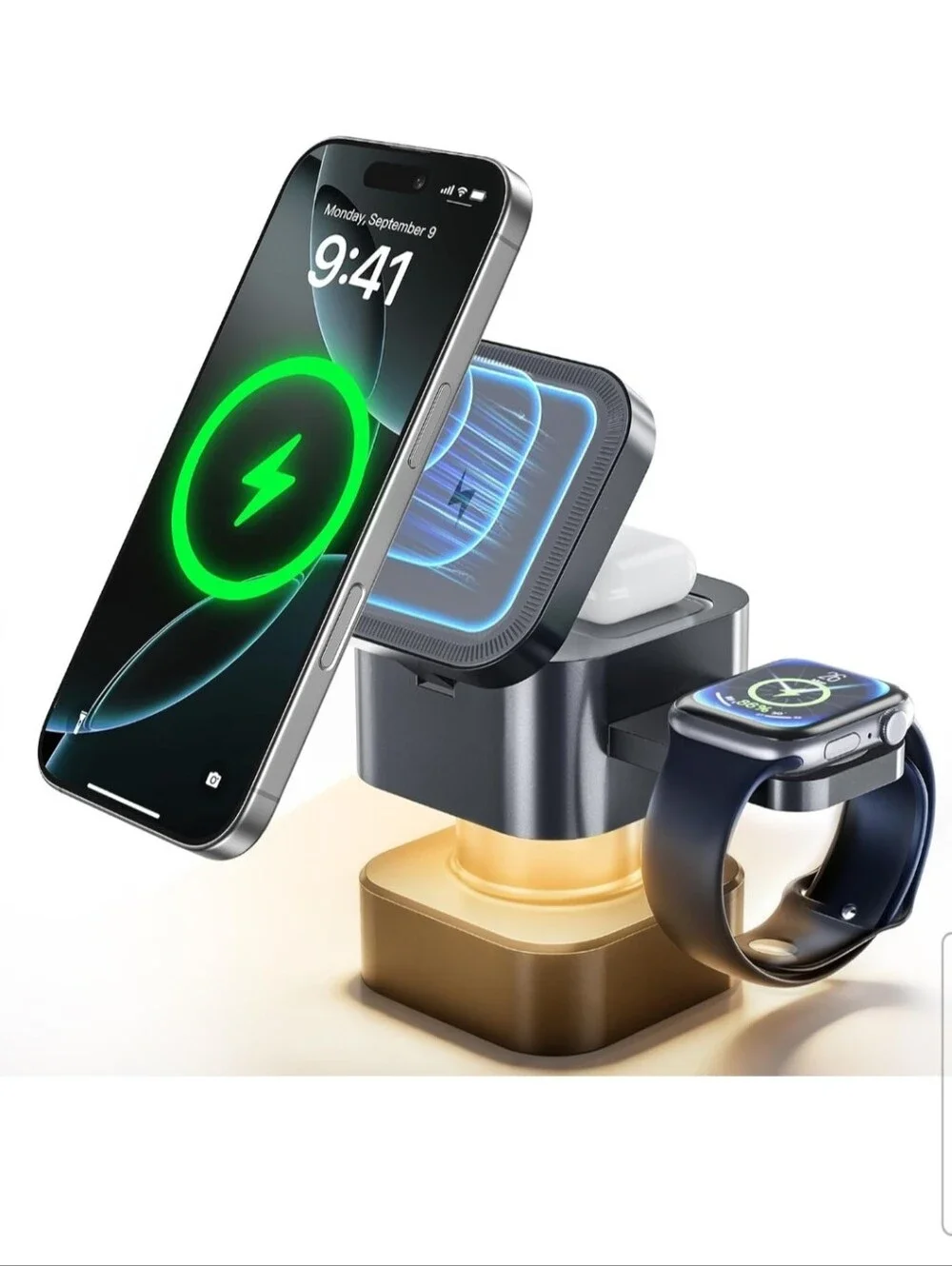4-in-1 Magnetic Wireless Charging Station